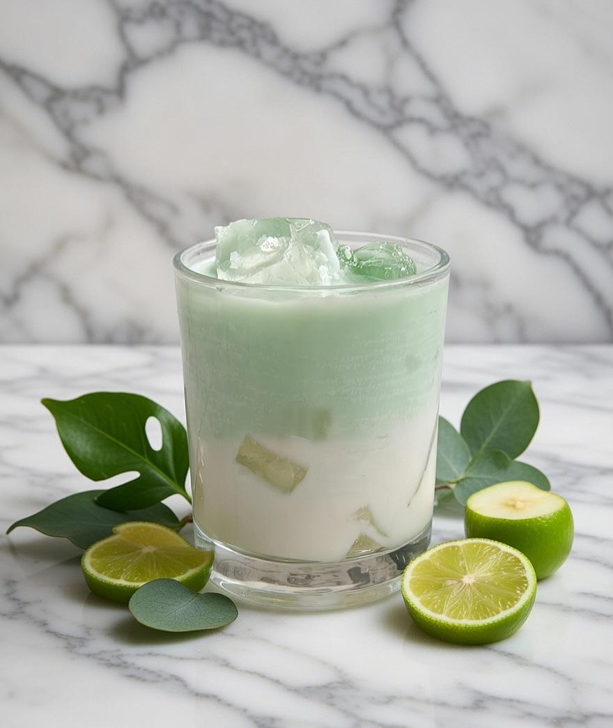 Minty Apple Kiss candle