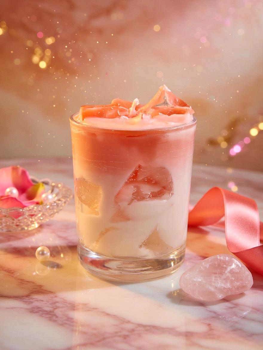 Strawberry Peach Glow candle