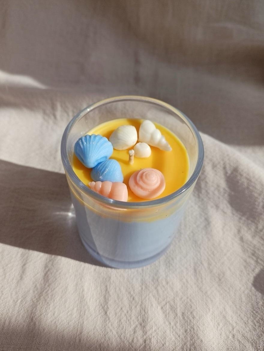 Seashell Shore Glow candle